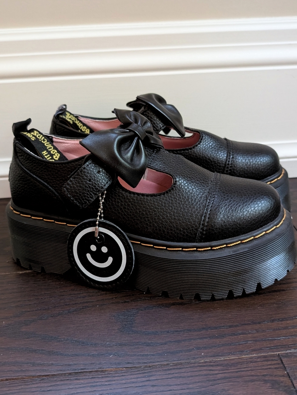 Dr. Martens X Lazy Oaf Bethan Leather Mary Jane Loafer Shoes